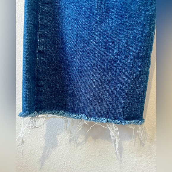 Pistola High Rise Raw Hem Straight Leg Jean - Size 27 - Picture 9 of 12